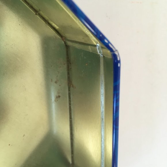 Snickers limited edition canister 1997 Norman Rockwell holiday graphics tin - Picture 8 of 9